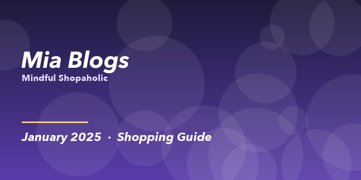 What to buy in January and what to wait on
